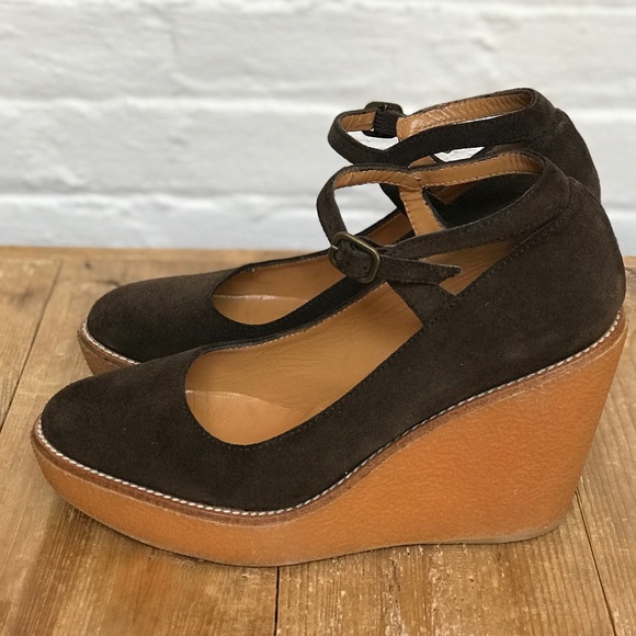 Castener Betty Ankle Strap Wedge - Picture 2 of 5